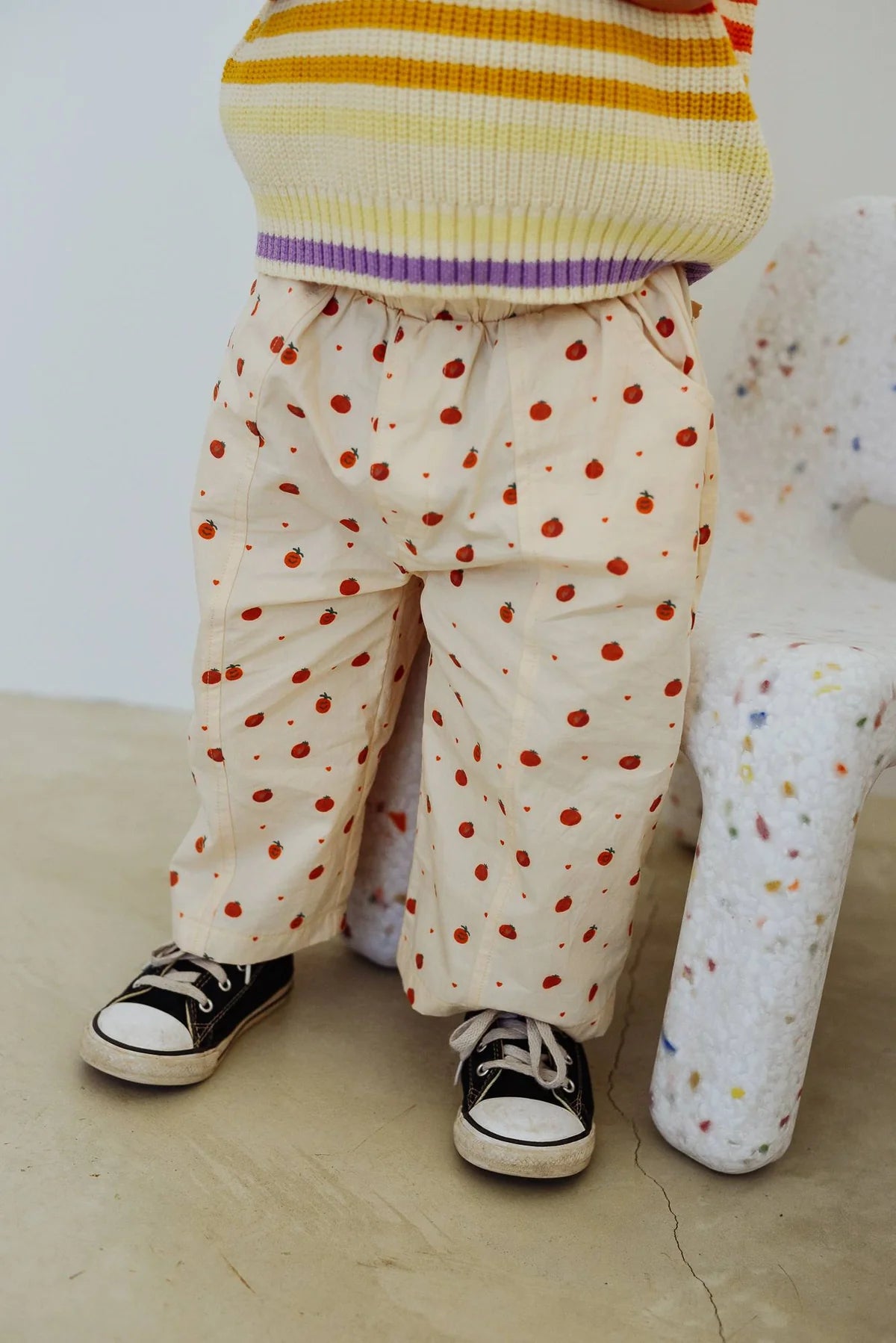 Happy Tomato Pants ~ Red