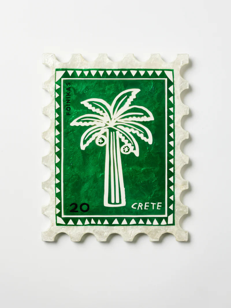 Jones Co Palm wall art tile
