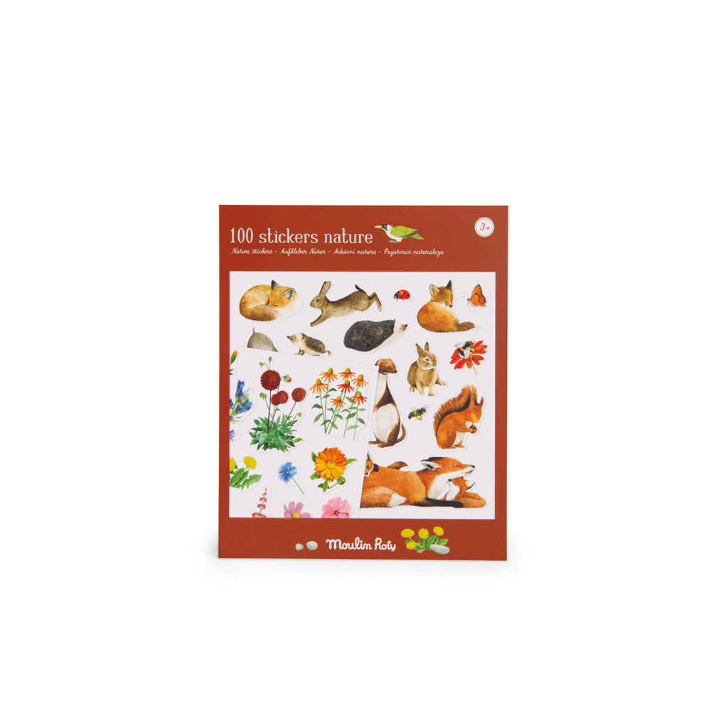 Le Jardin pack of 100 stickers: The Gardener