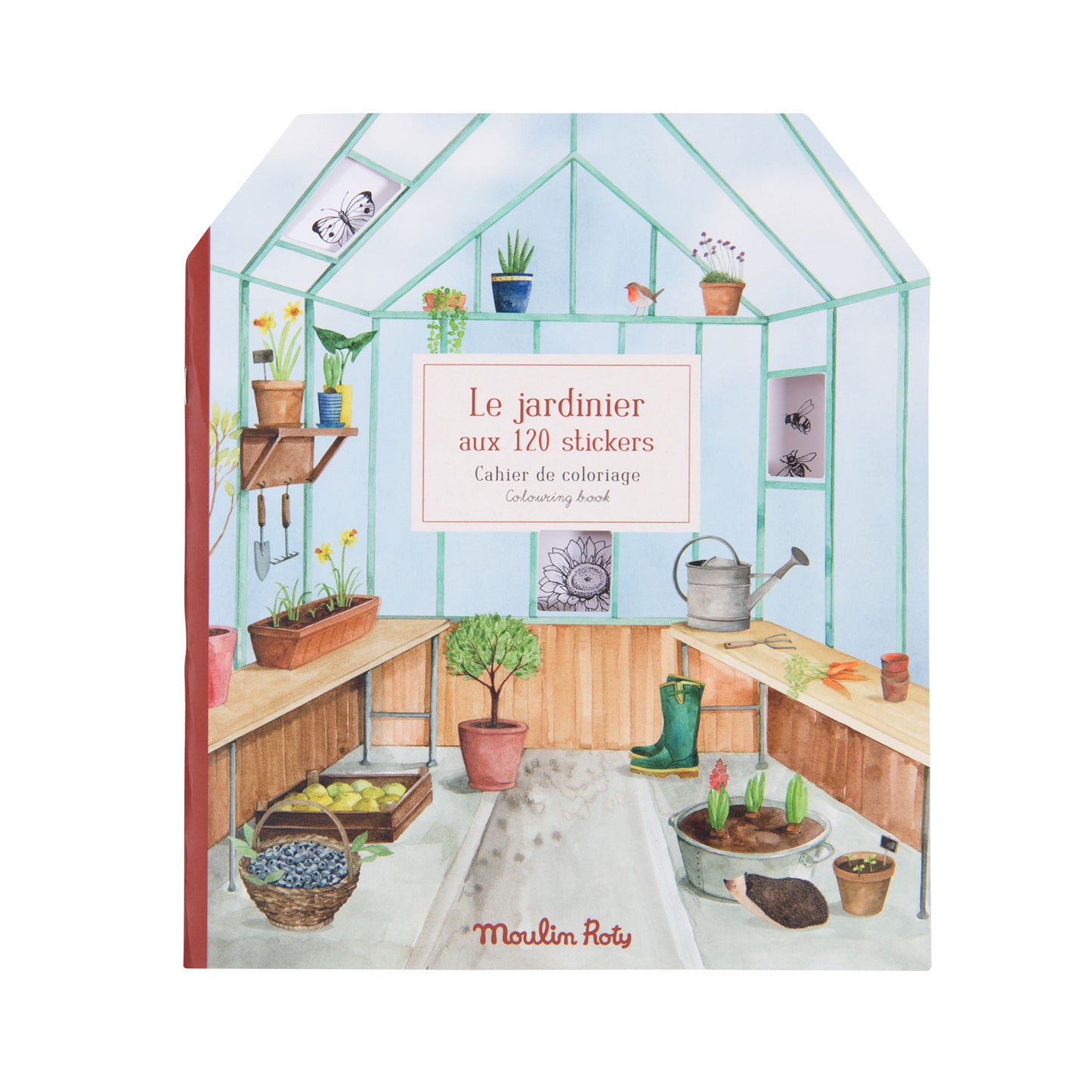 Le Jardin Gardener Sticker Book
