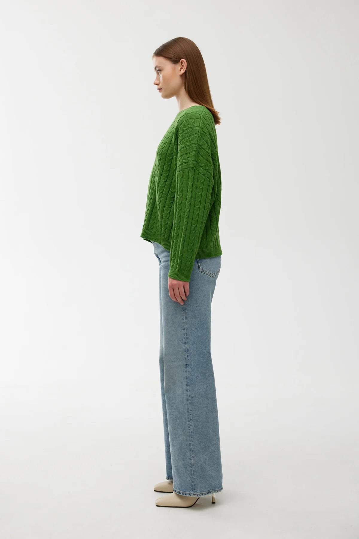 Willa Cable Knit Jungle