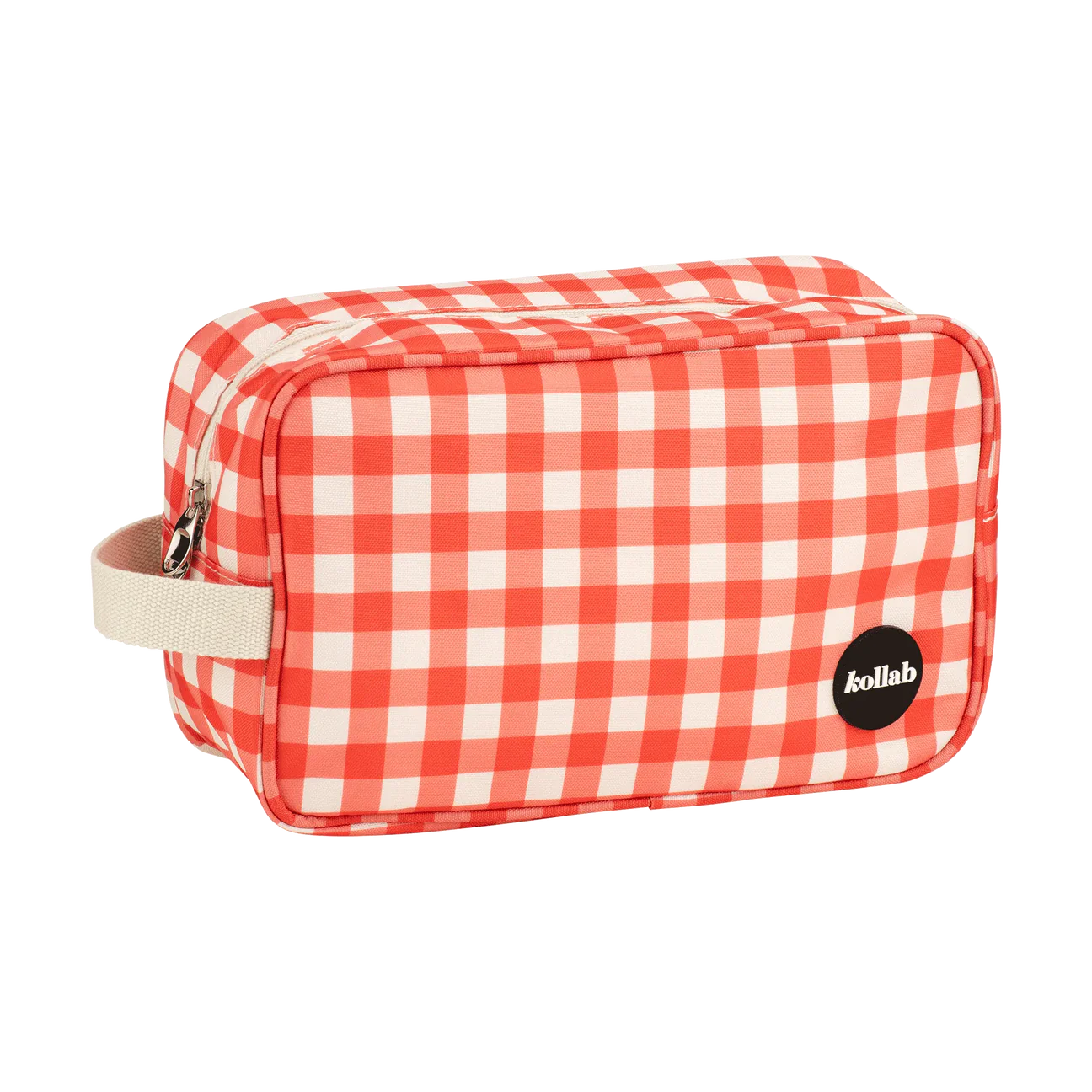 Travel Bag Red Check
