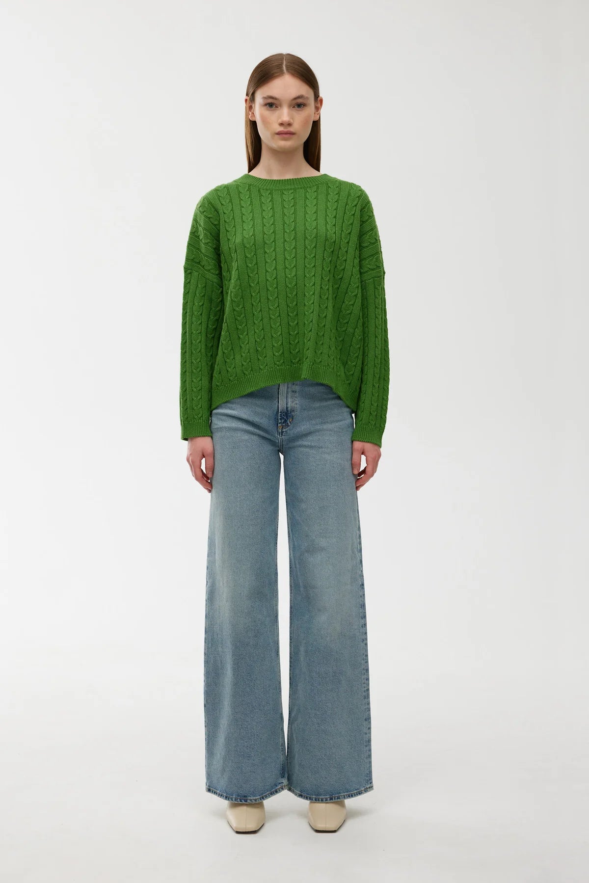 Willa Cable Knit Jungle