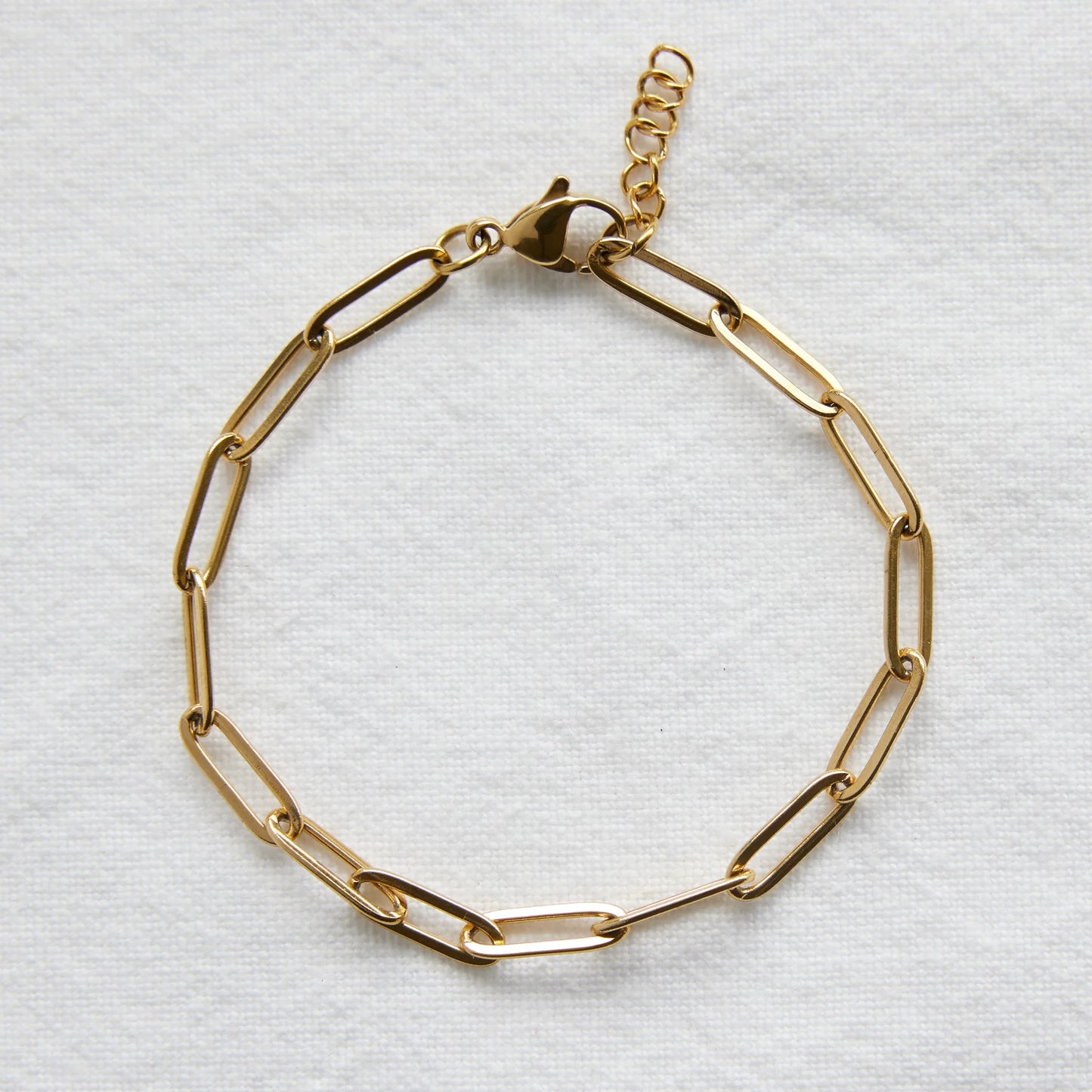Paperclip Chain Bracelet