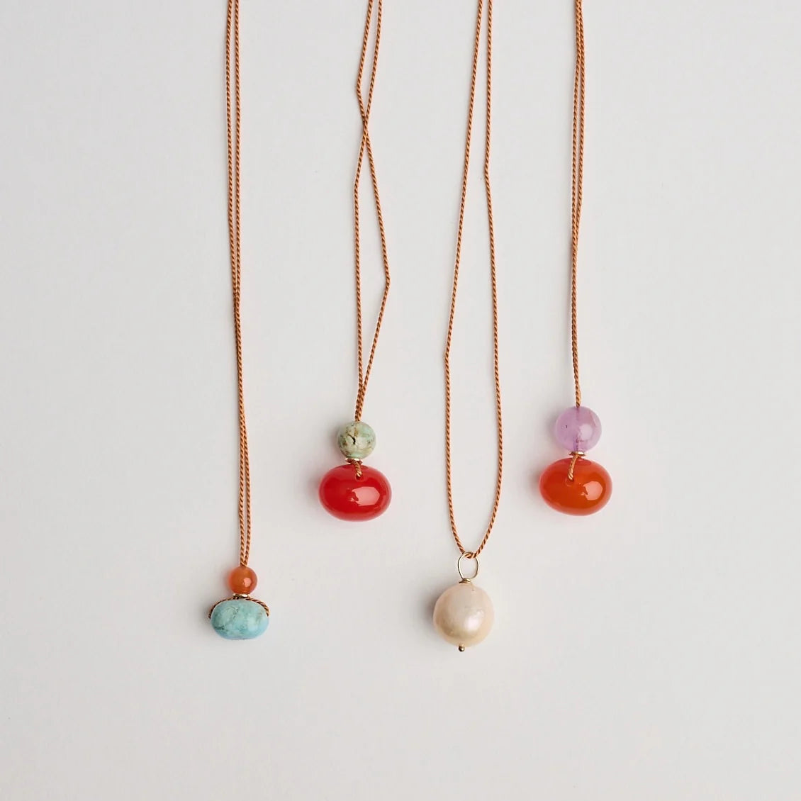 Silk Drops Necklace