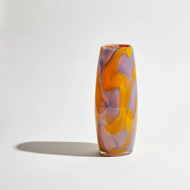 Abstract Vase Large Mauve