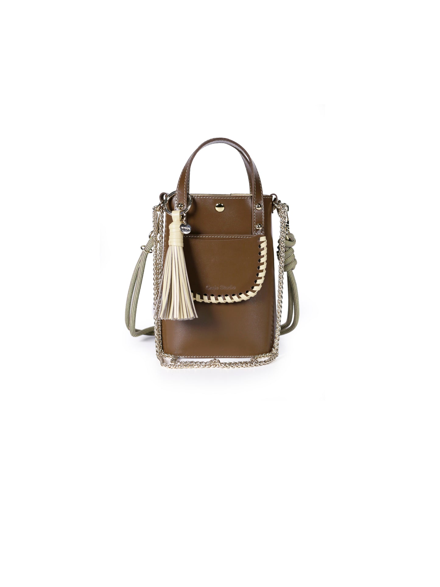 Ame Leather Bag ~ Bronze Vanilla