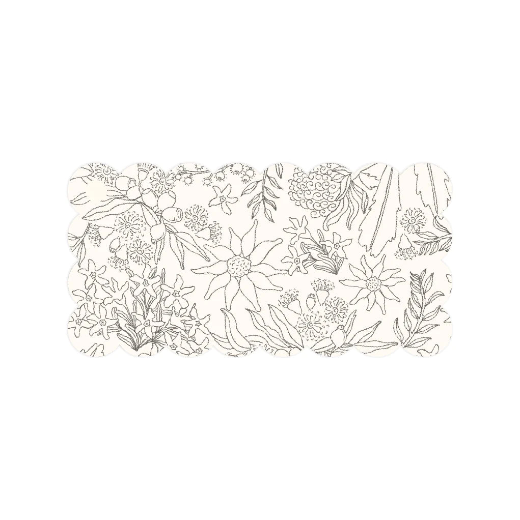 Native Floral Gift Tag