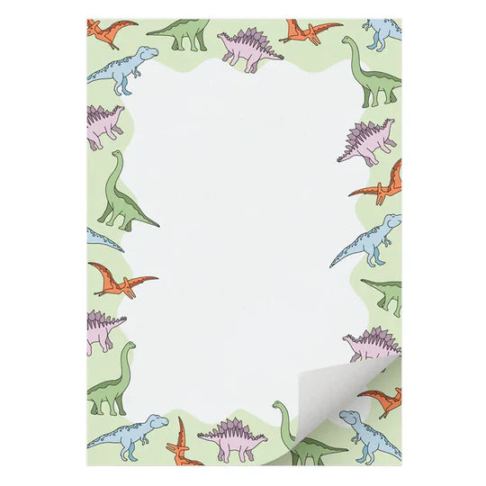 Lunchbox Love Notes 'Dinos' Mini Magnetic Notepad