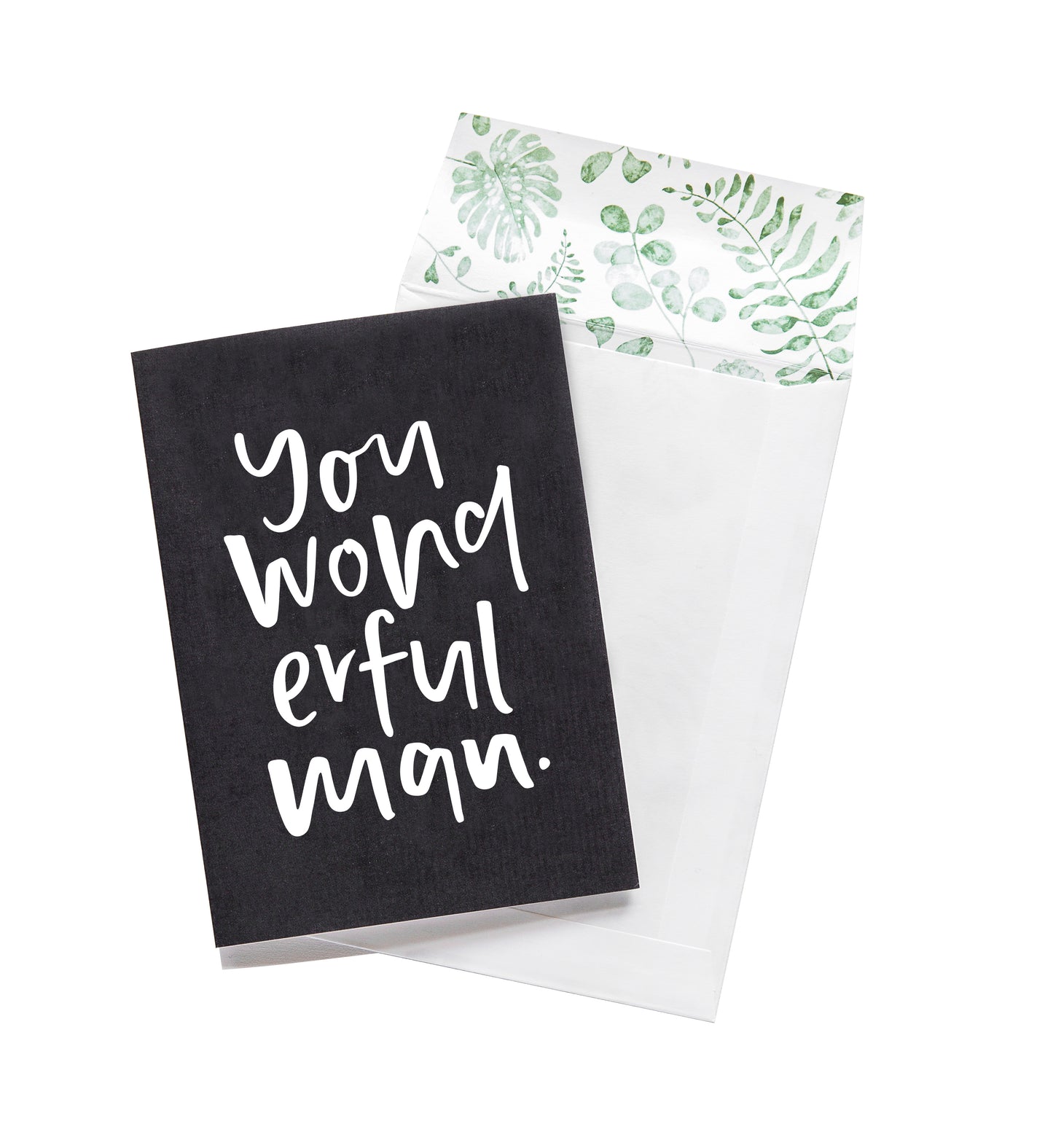 You Wonderful Man Card