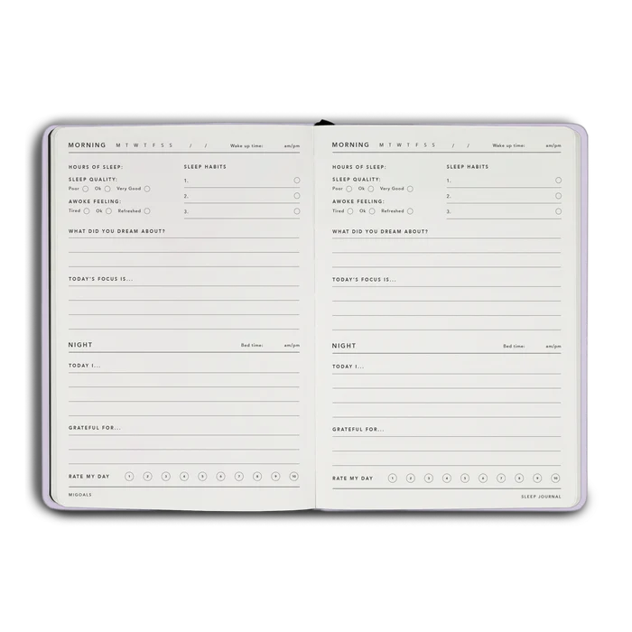 MiGoals Sleep Journal