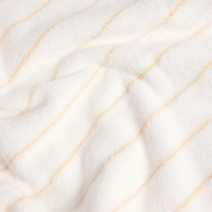 Hand Towel Pin Stripe Biscuit