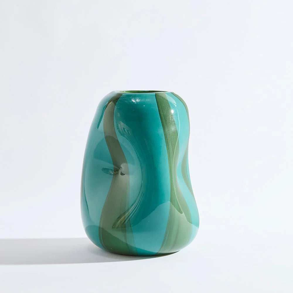 Candy Large Teal Vase