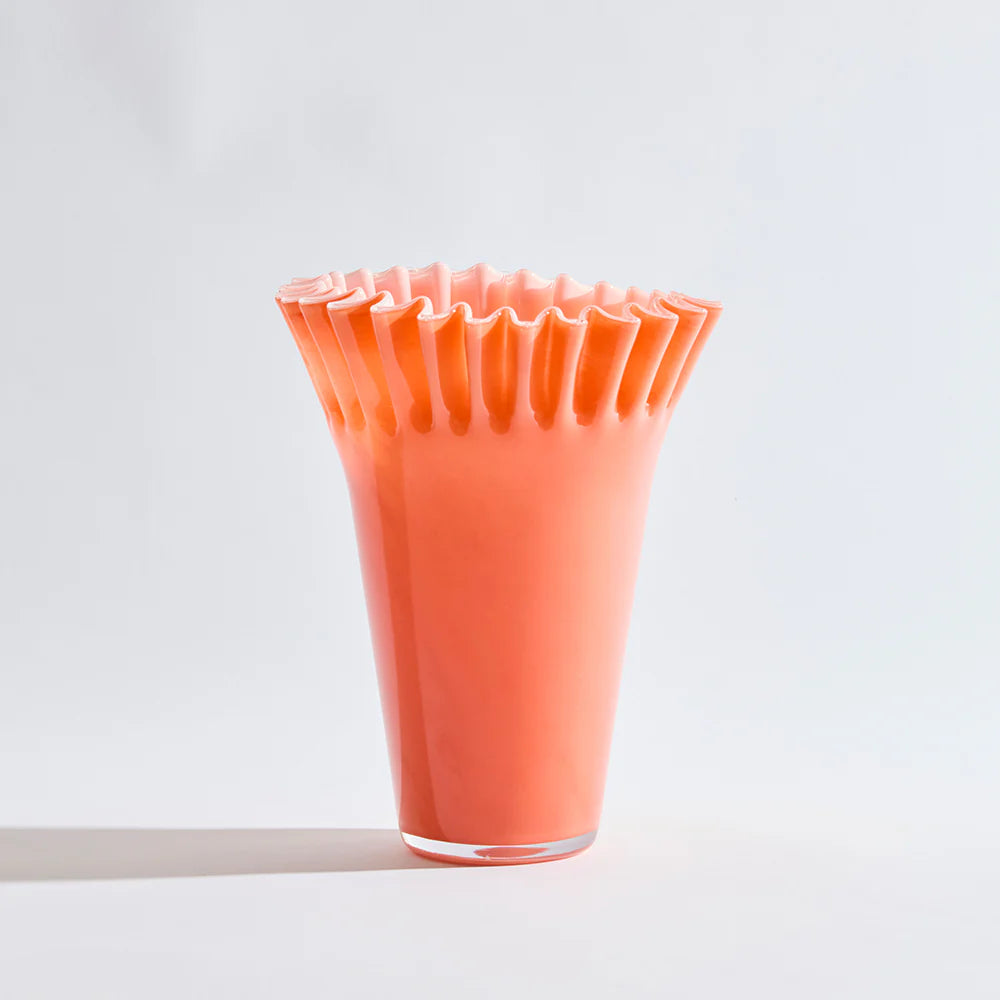 Kiki Vase ~ Tangerine