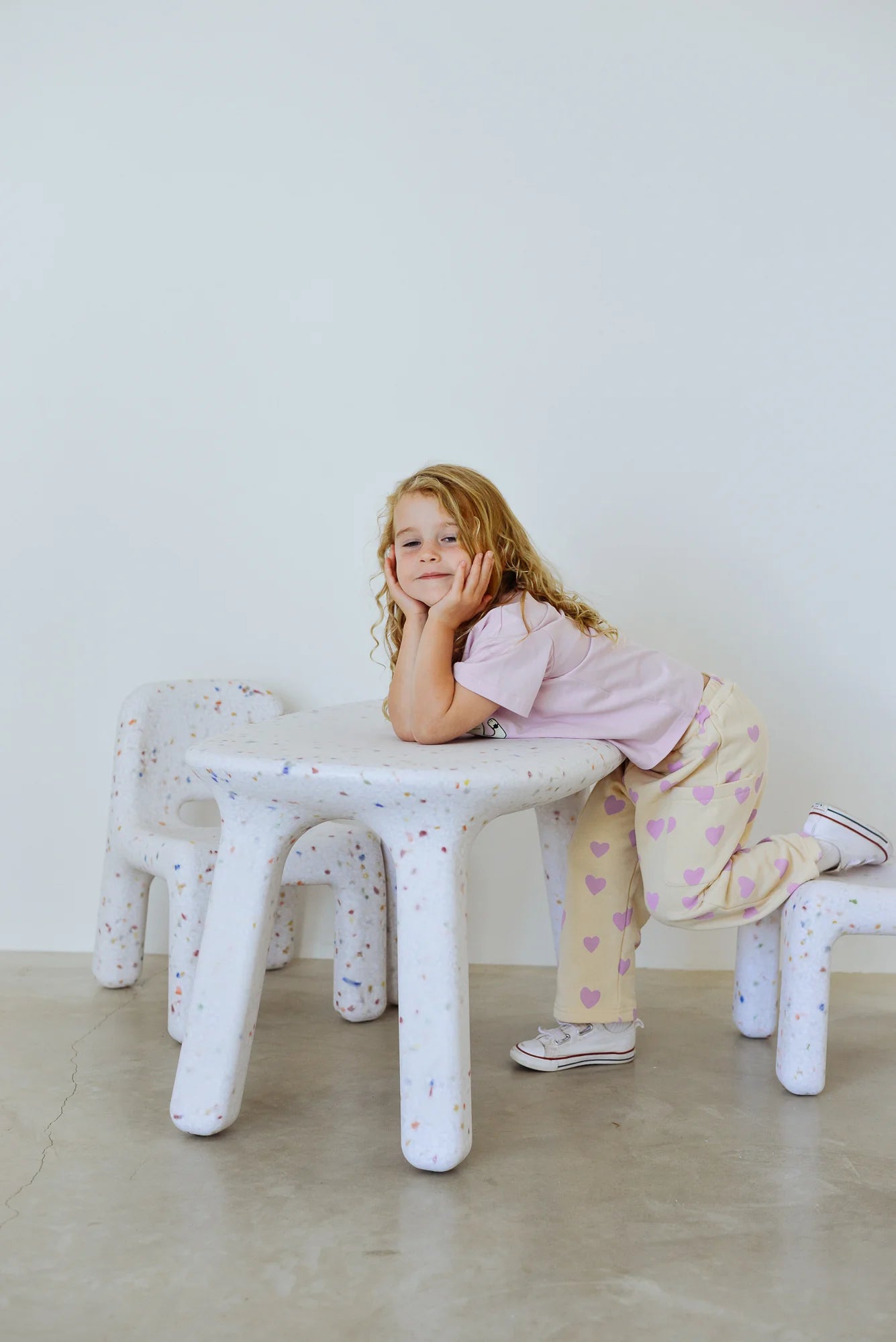 Holiday Pants ~ Purple Hearts