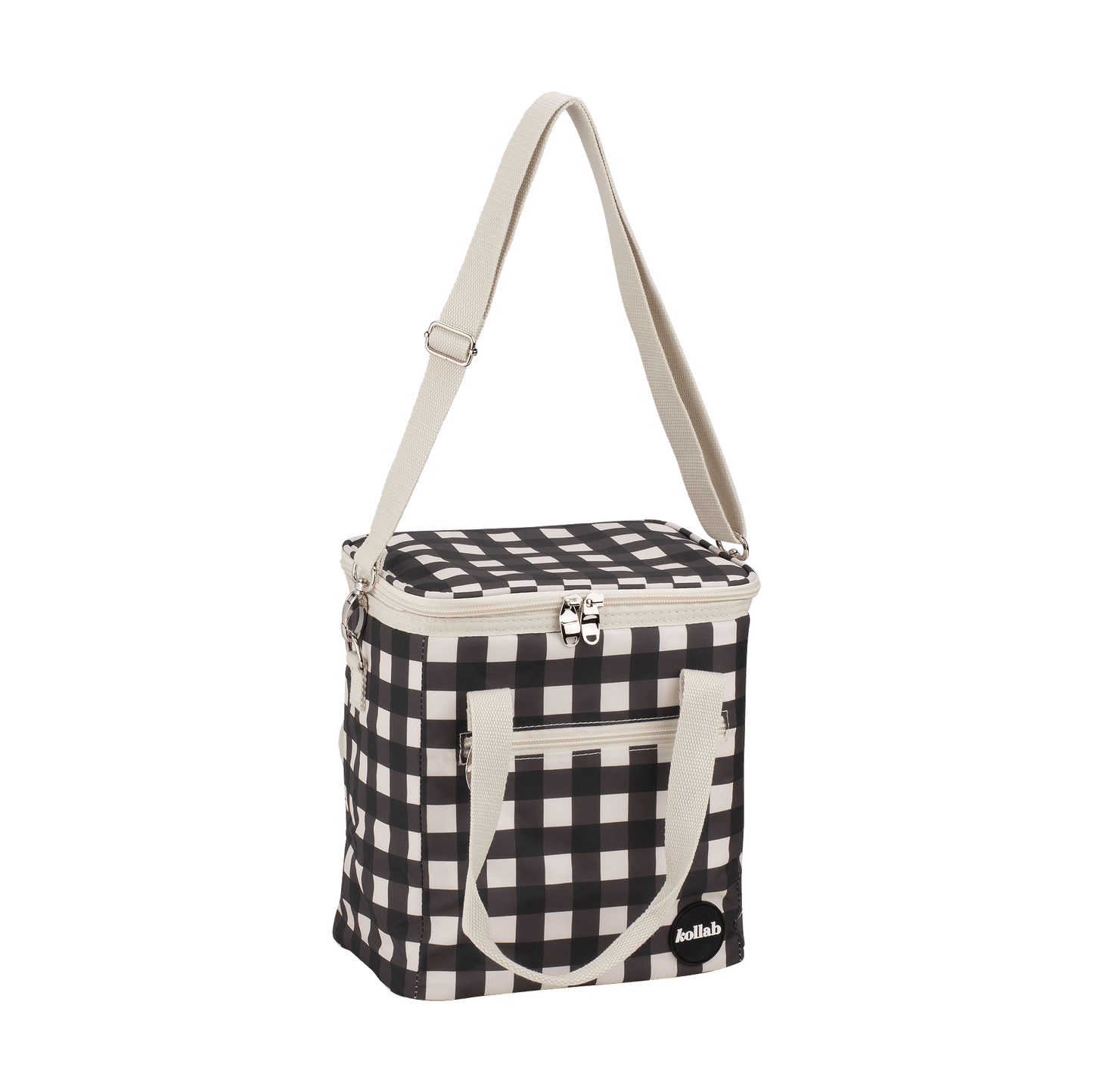 Mini Cooler Black Check