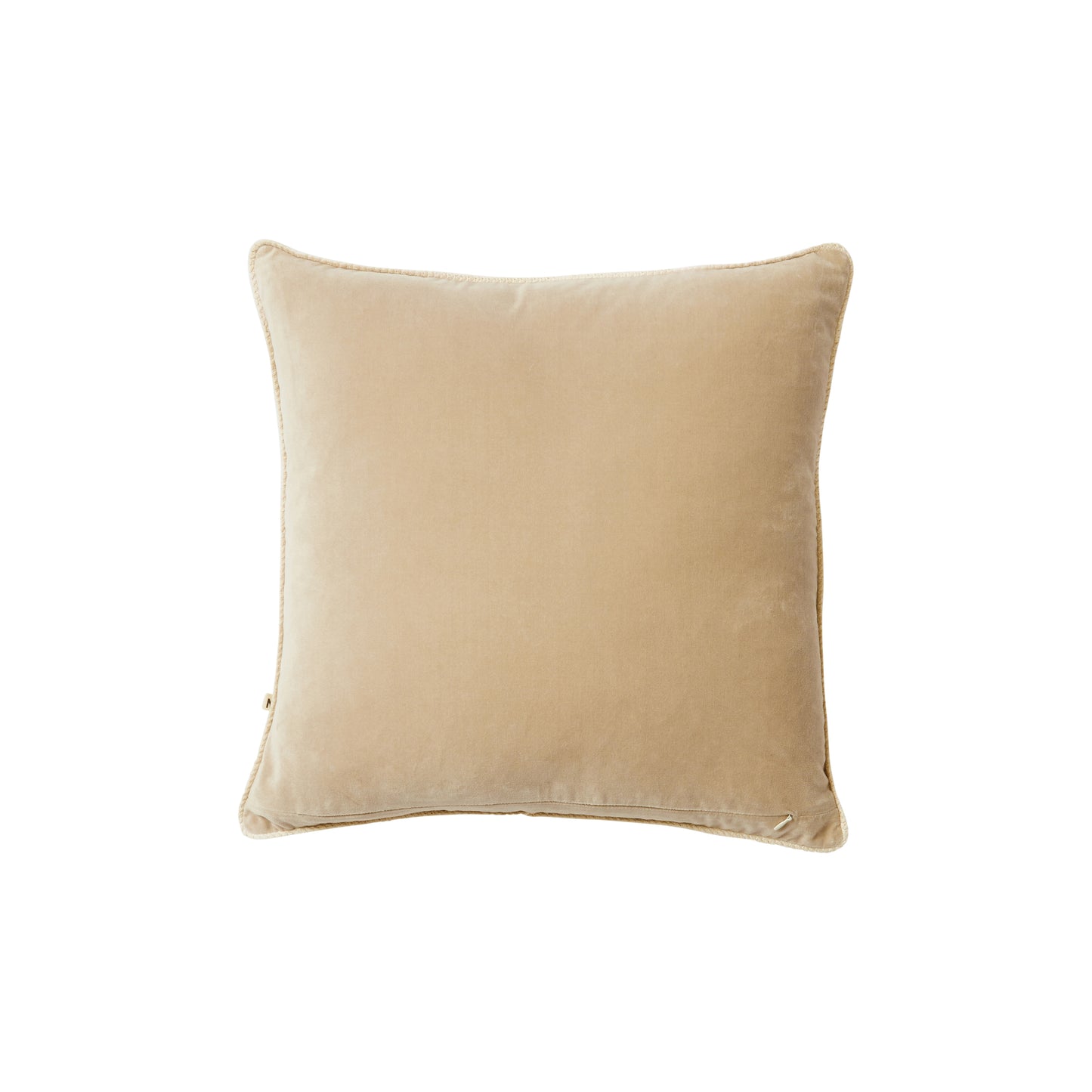 Velvet Tan Bone Cushion 50cm