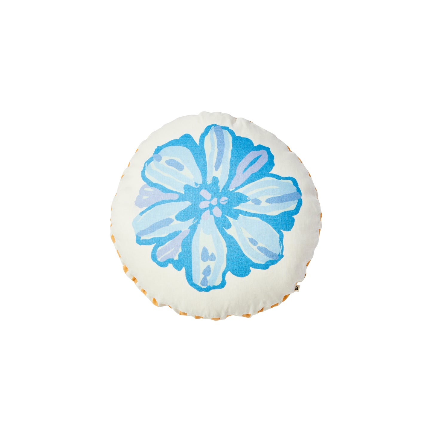 Candy Blue Round 50cm Cushion