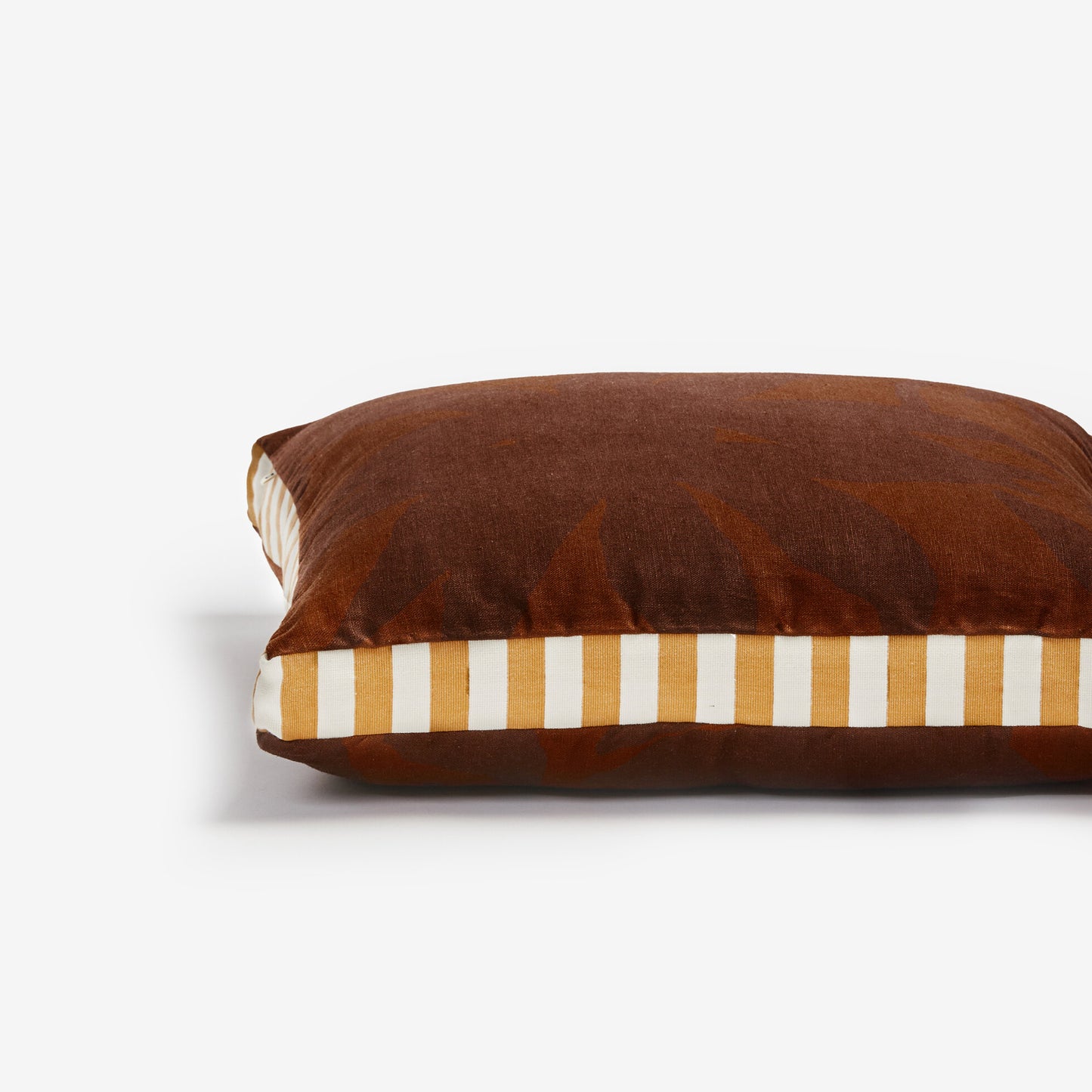 Fleur Chocolate 50cm Cushion