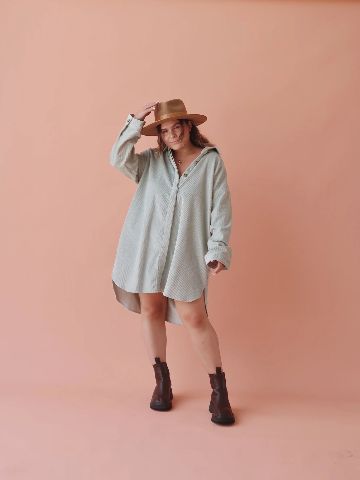 Tide Cord Jacket/Dress Sage