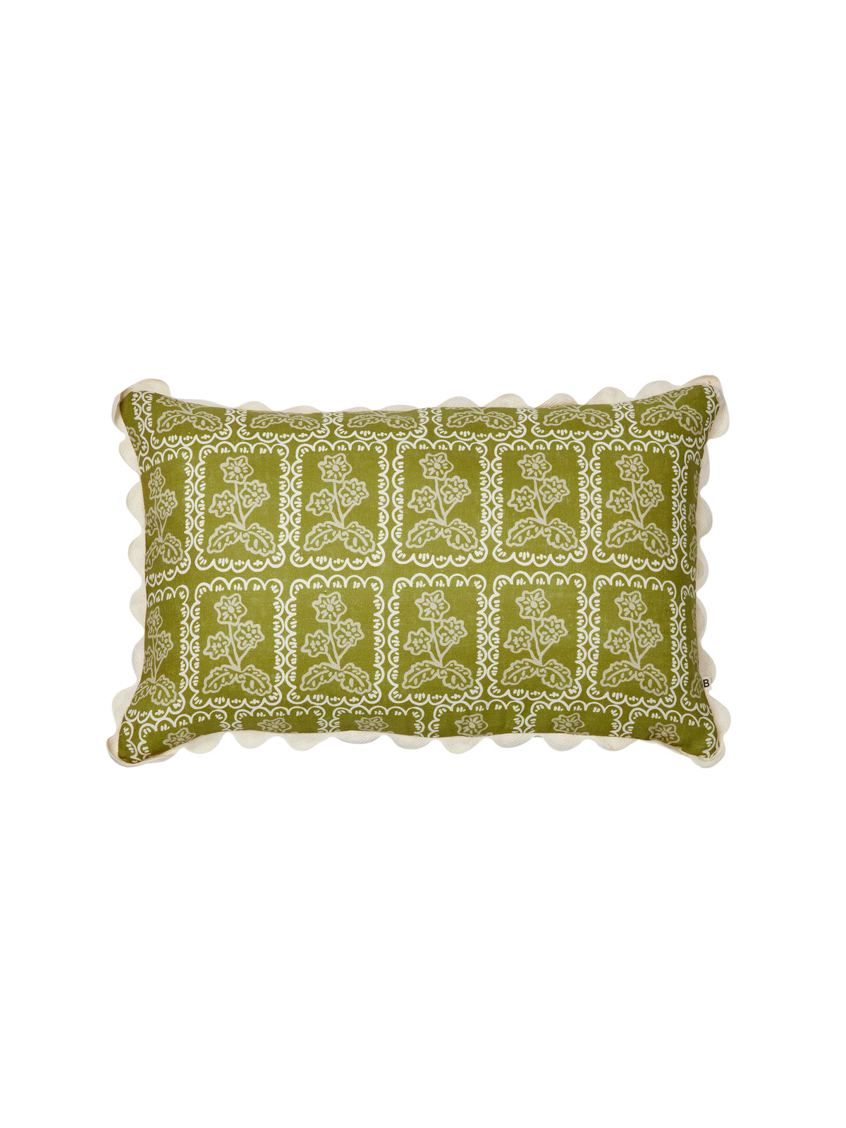 Martine Olive 60x40cm Cushion