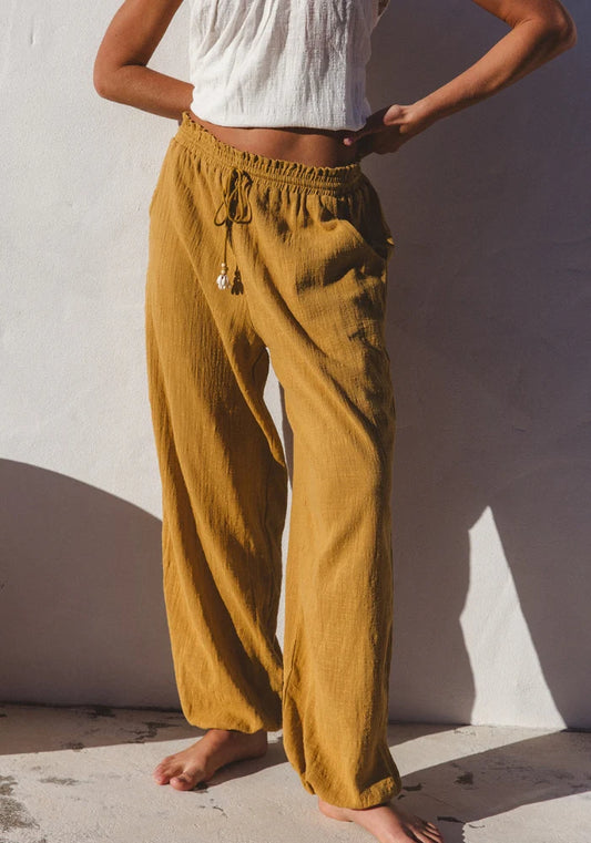 Cove Harem Pant ~ Golden