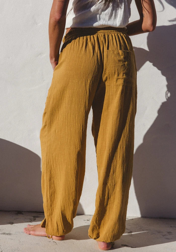 Cove Harem Pant ~ Golden
