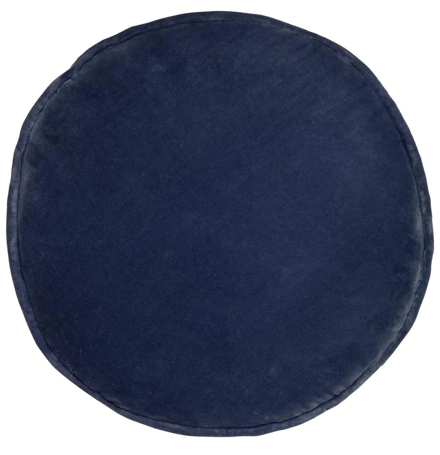 Penny Round Cushion Velvet