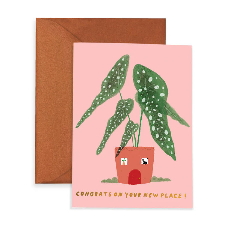 Casita Begonia Card