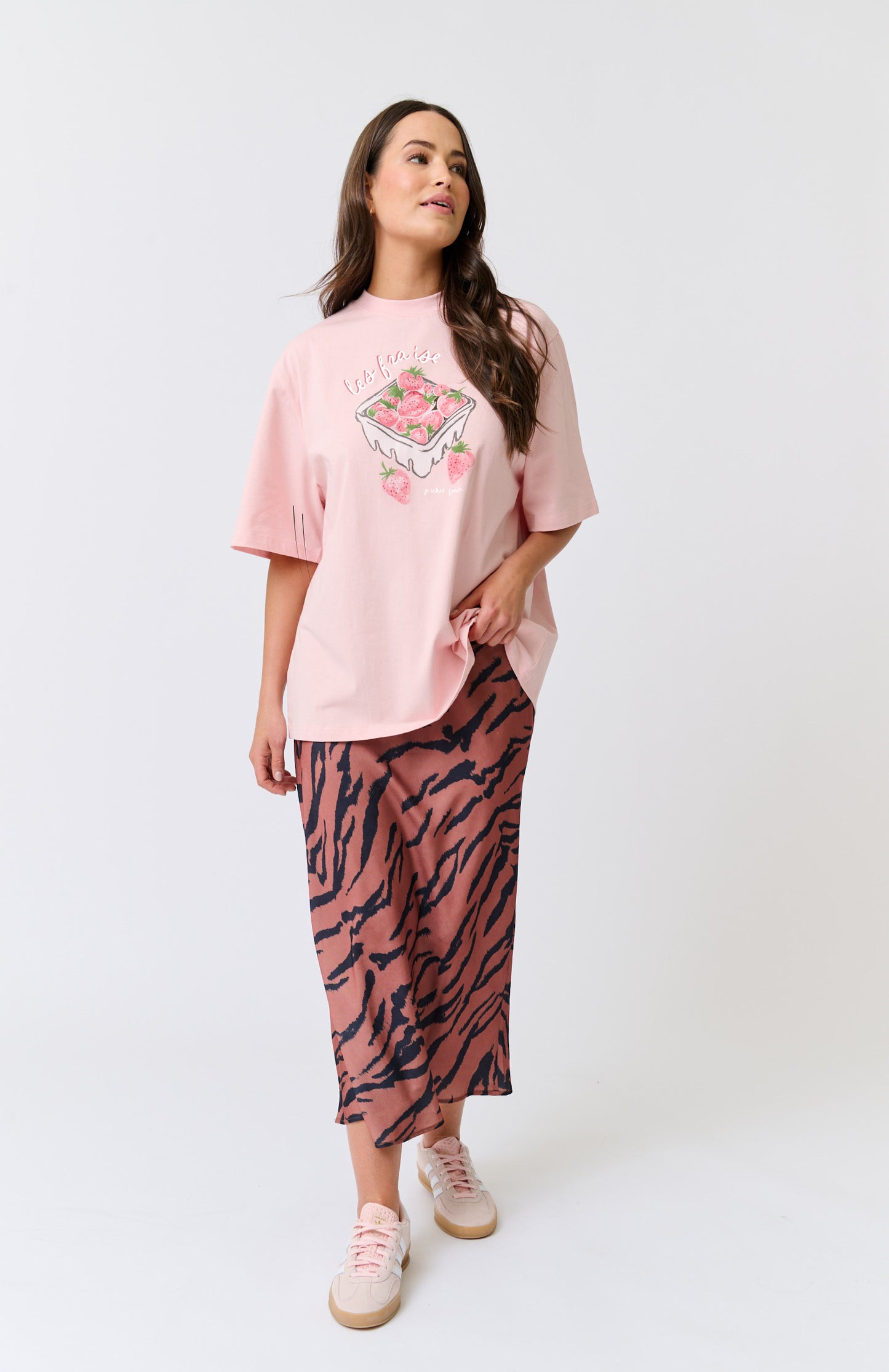 Jeana Tee-Powder Pink