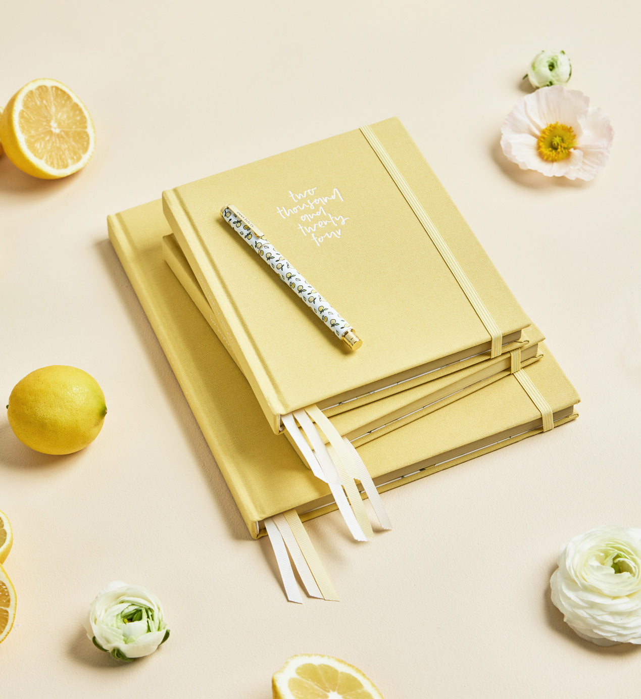 2024 Signature Horizontal Weekly Planner Limoncello