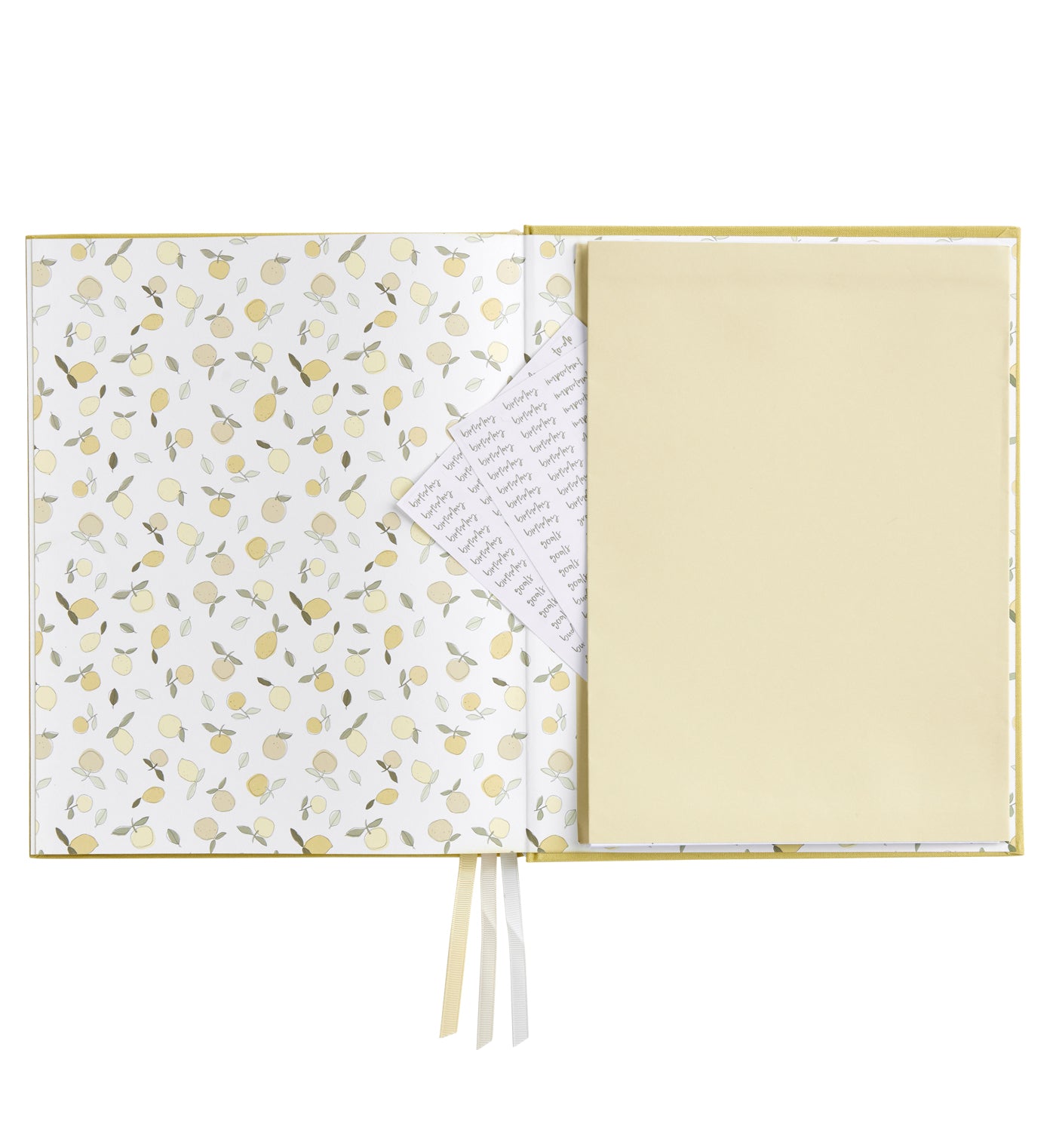 2024 Signature Horizontal Weekly Planner Limoncello