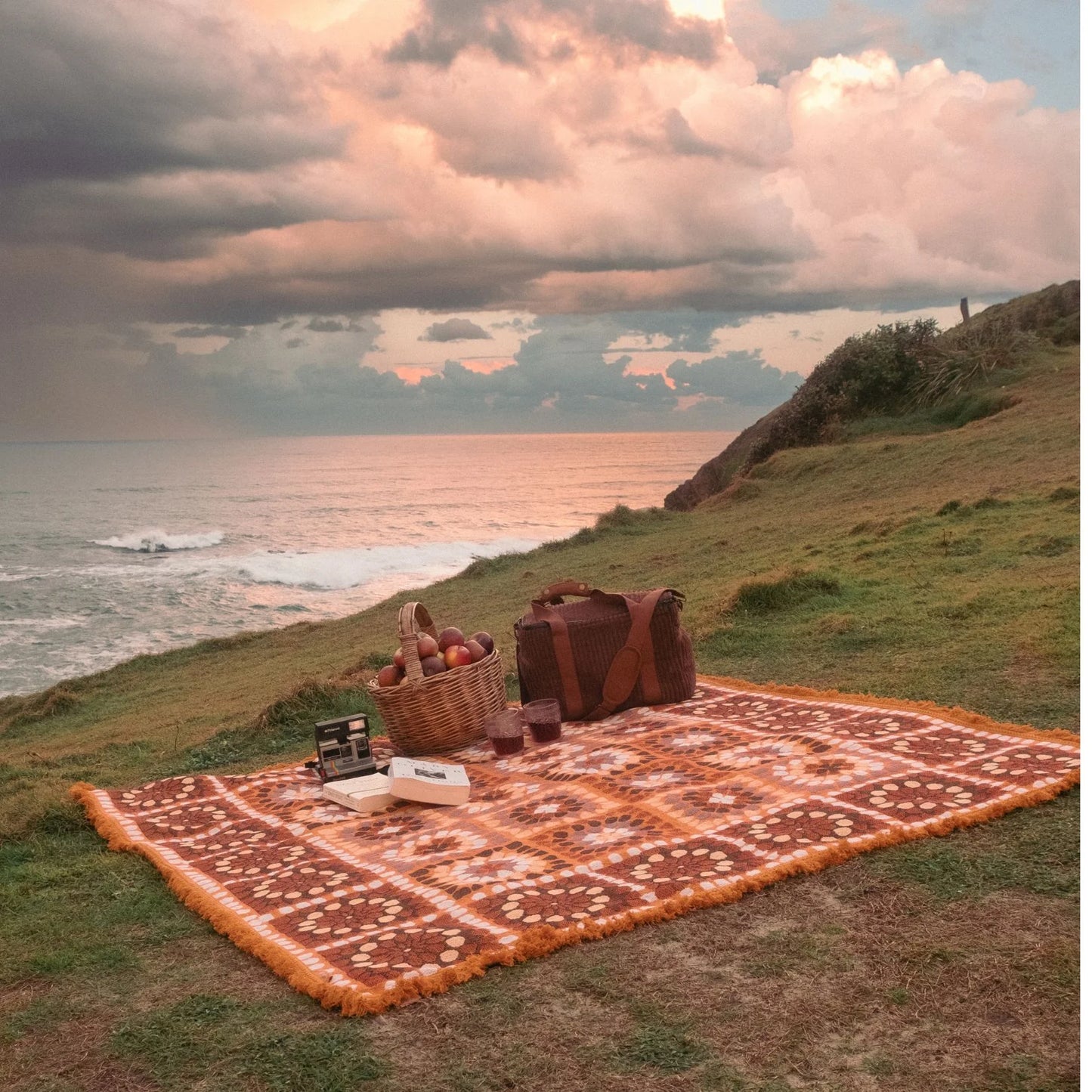 Granny Square Throw