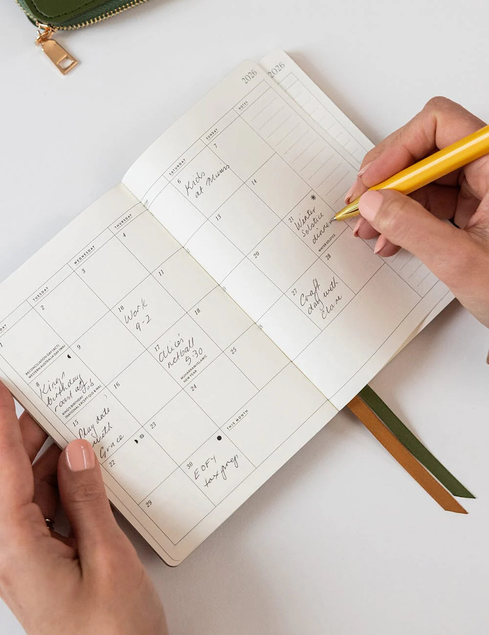 2026 Pocket Planner ~ Wildflowers