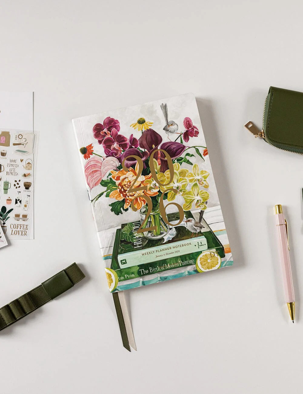2026 Weekly Planner Notebook ~ Fairy Wren