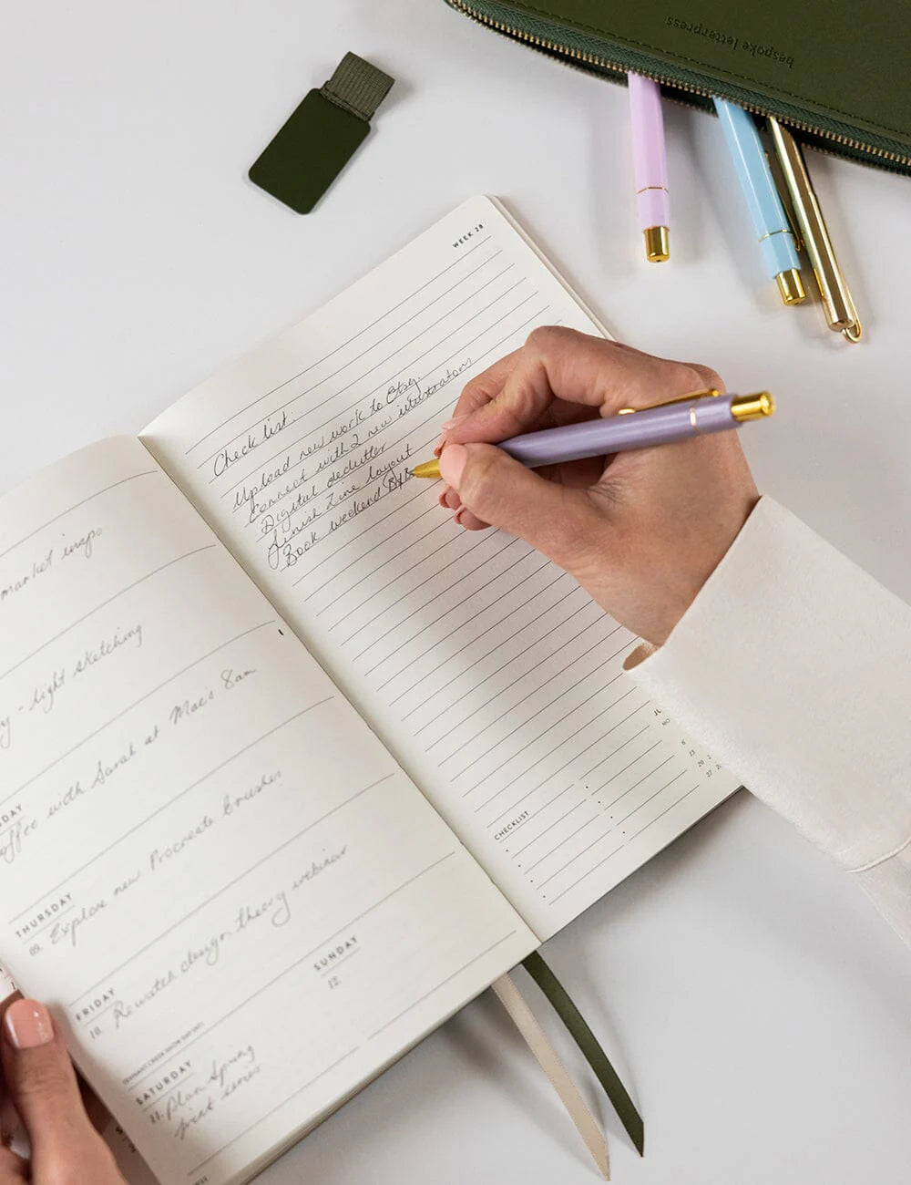 2026 Weekly Planner Notebook ~ Fairy Wren
