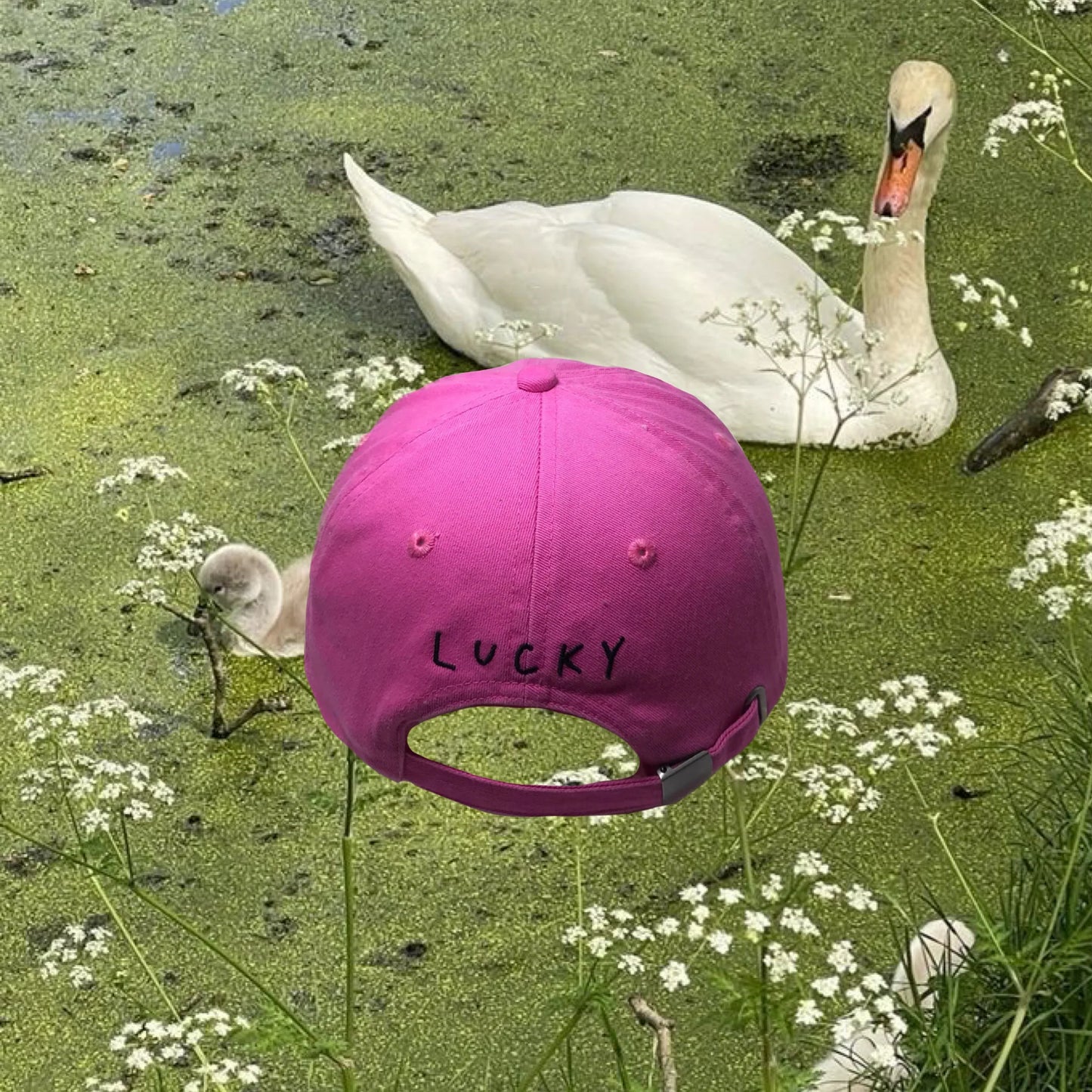 Pink Lucky Cap