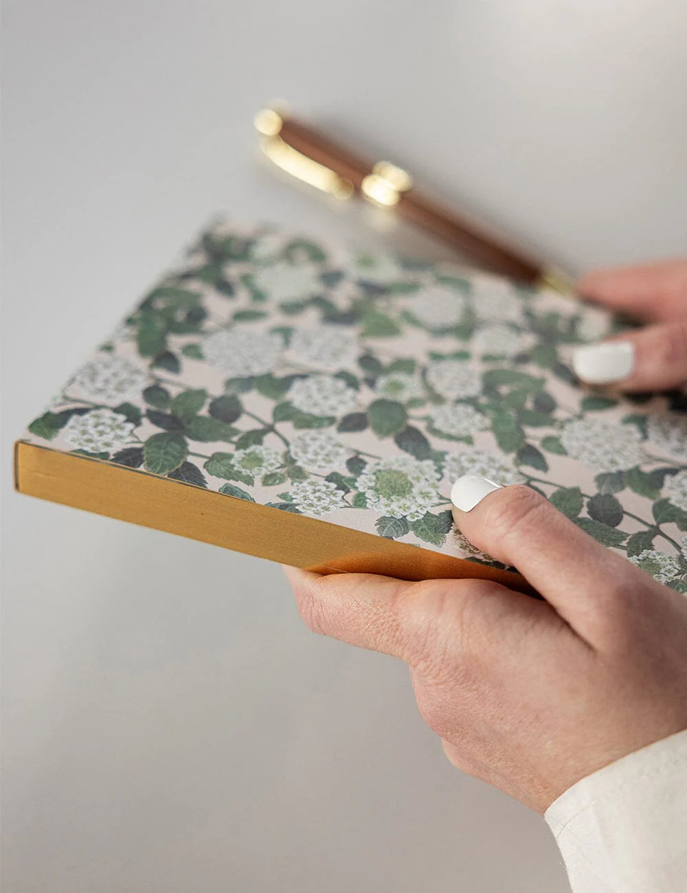 Hydrangea Notepad Jotter