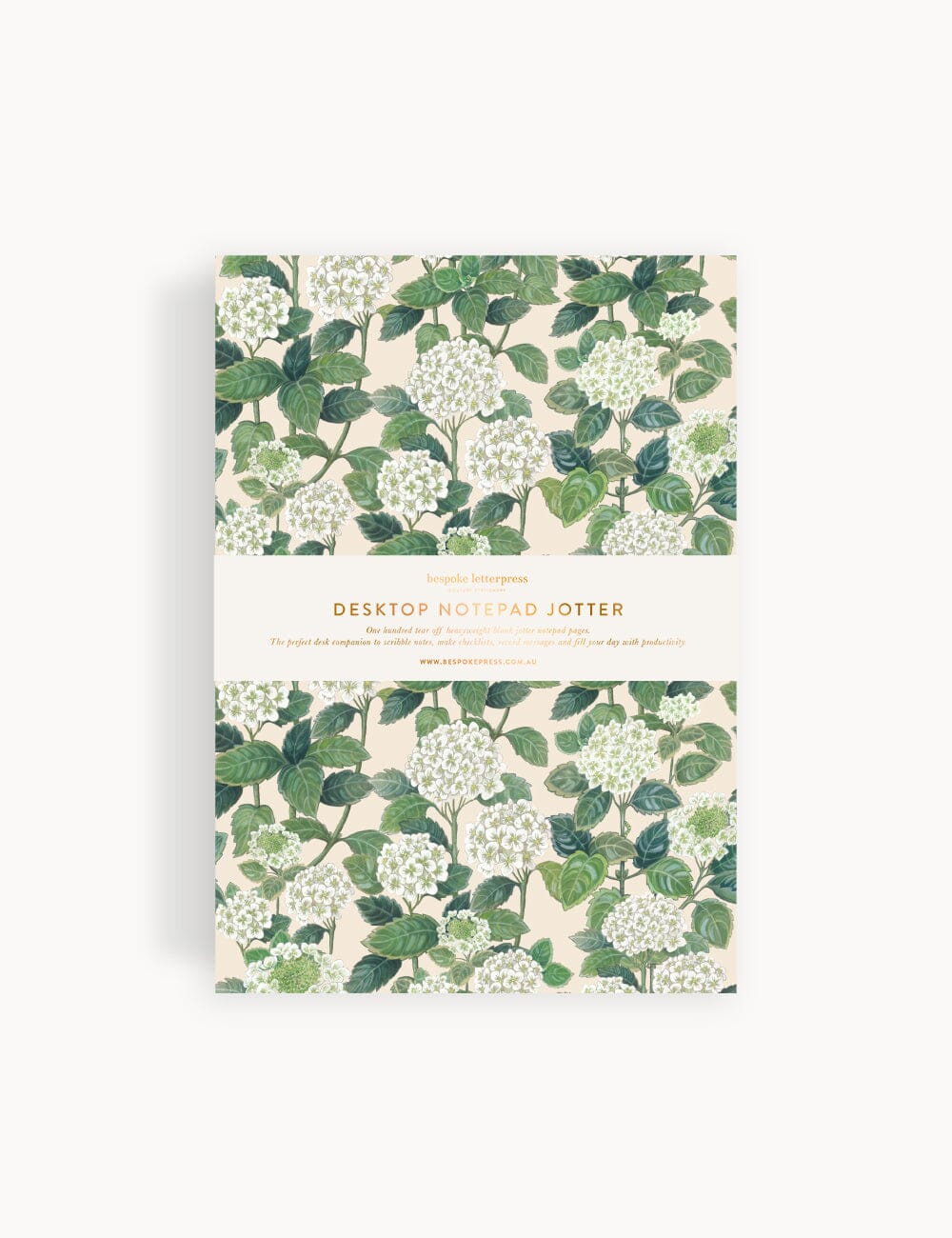 Hydrangea Notepad Jotter