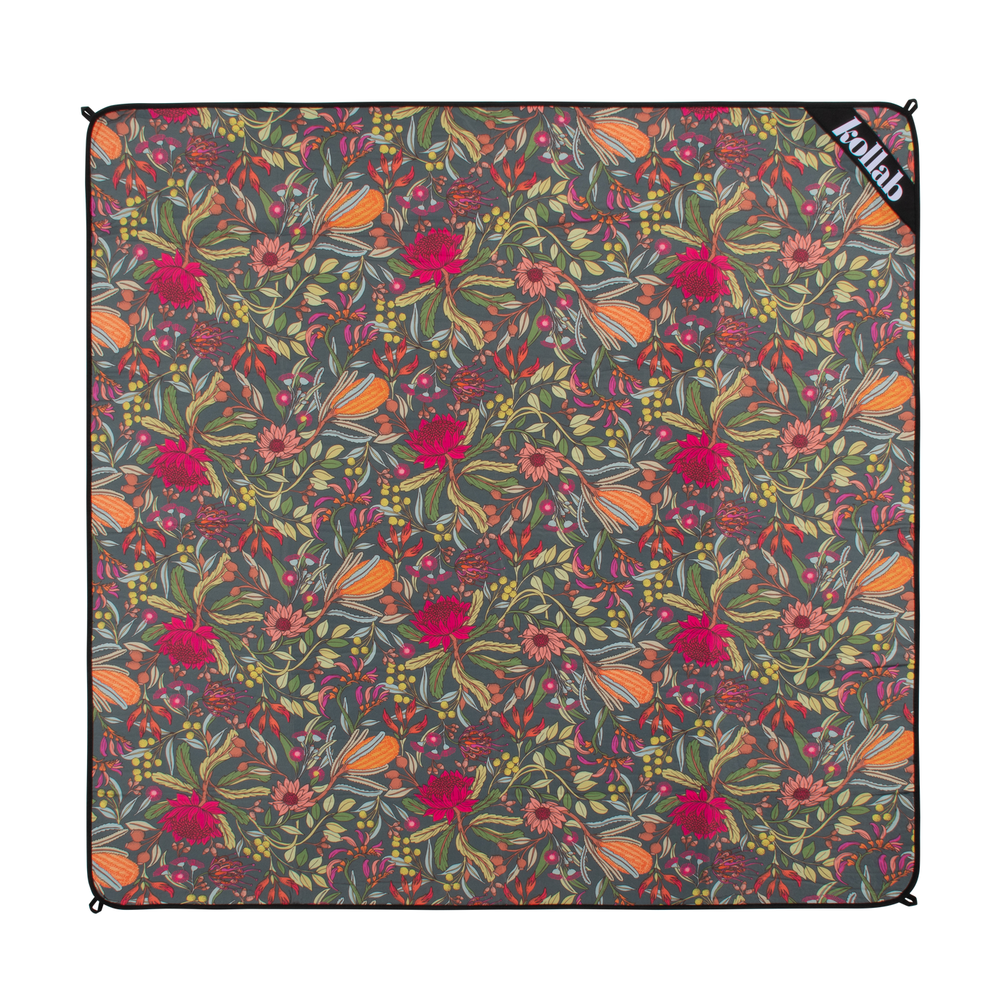 Medium Picnic Mat Waratah Blooms