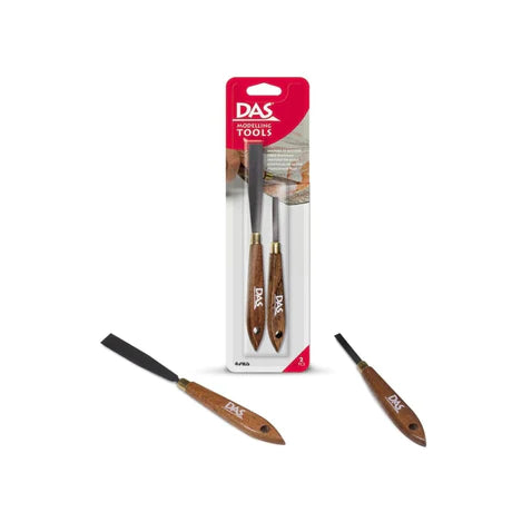 Modelling Tools Metal Spatula Set of 2