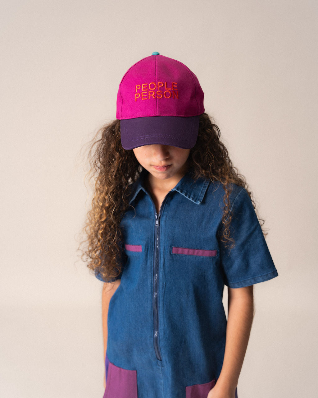 Embroidered Cap People Person