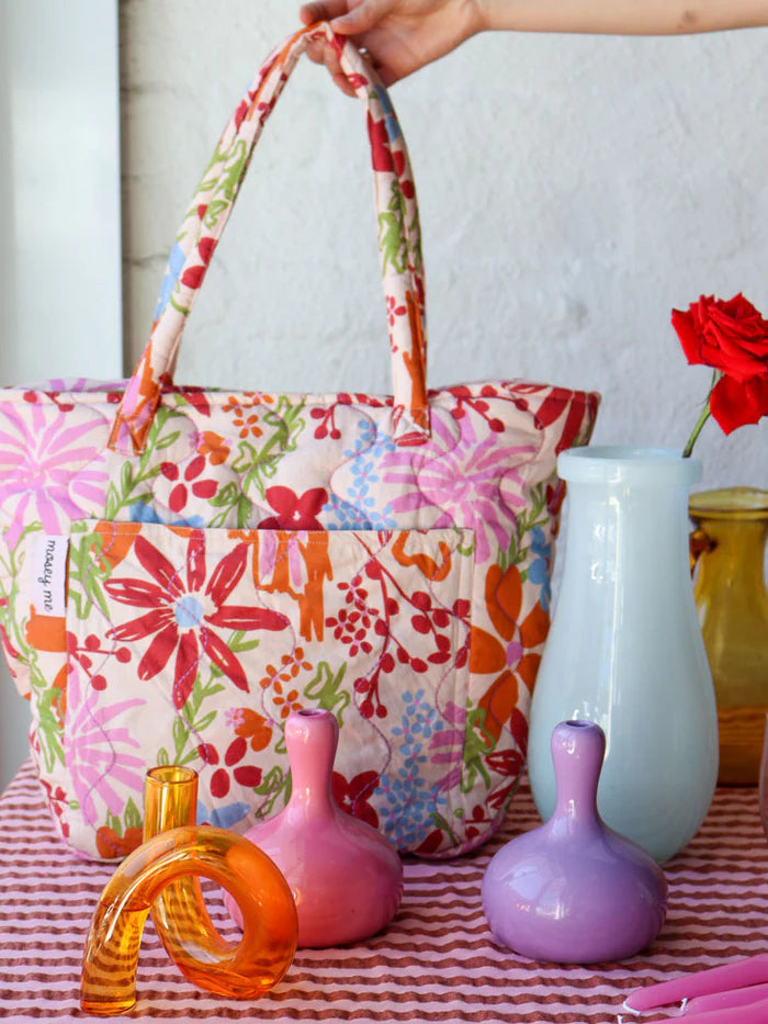 Winter Garden Quilted Bag