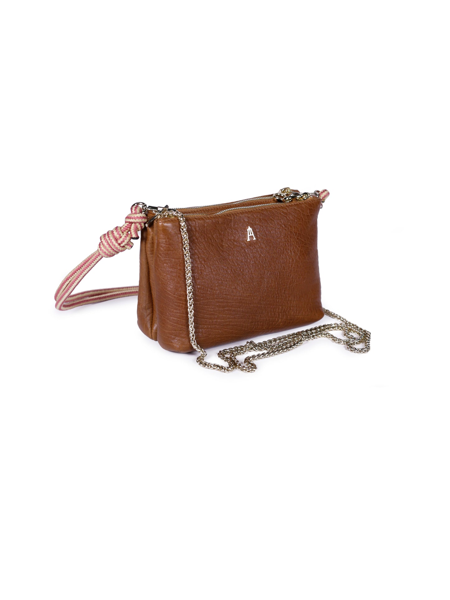 Duo Leather Bag ~ Bubble Havana