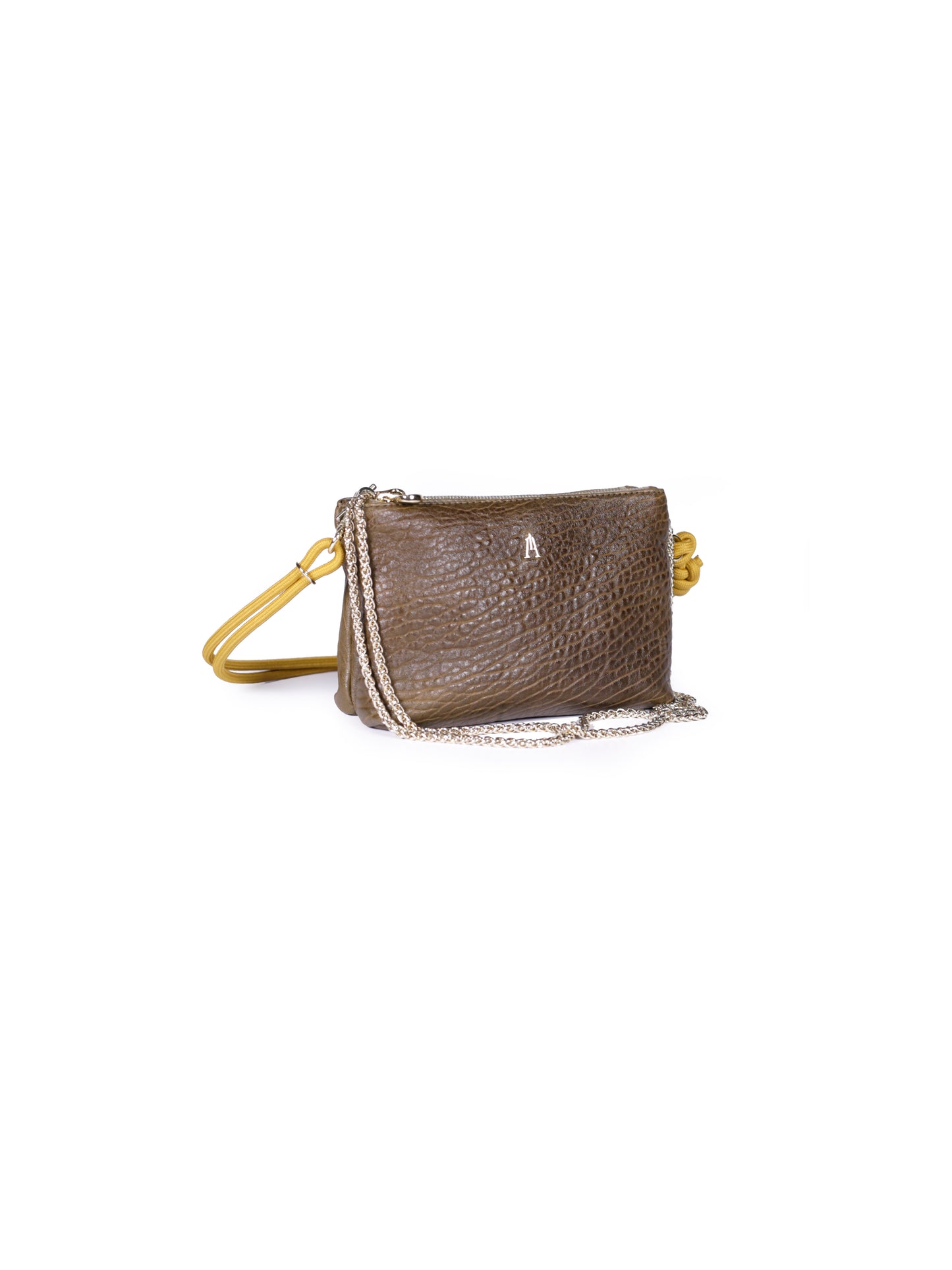 Duo Leather Bag ~ Bubble Umber