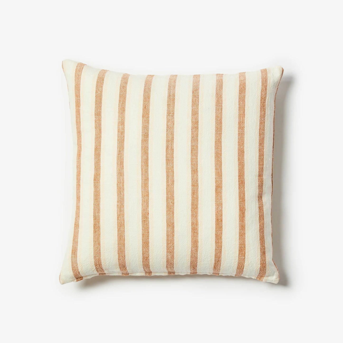 Linear Tan 50cm Linen Cushion