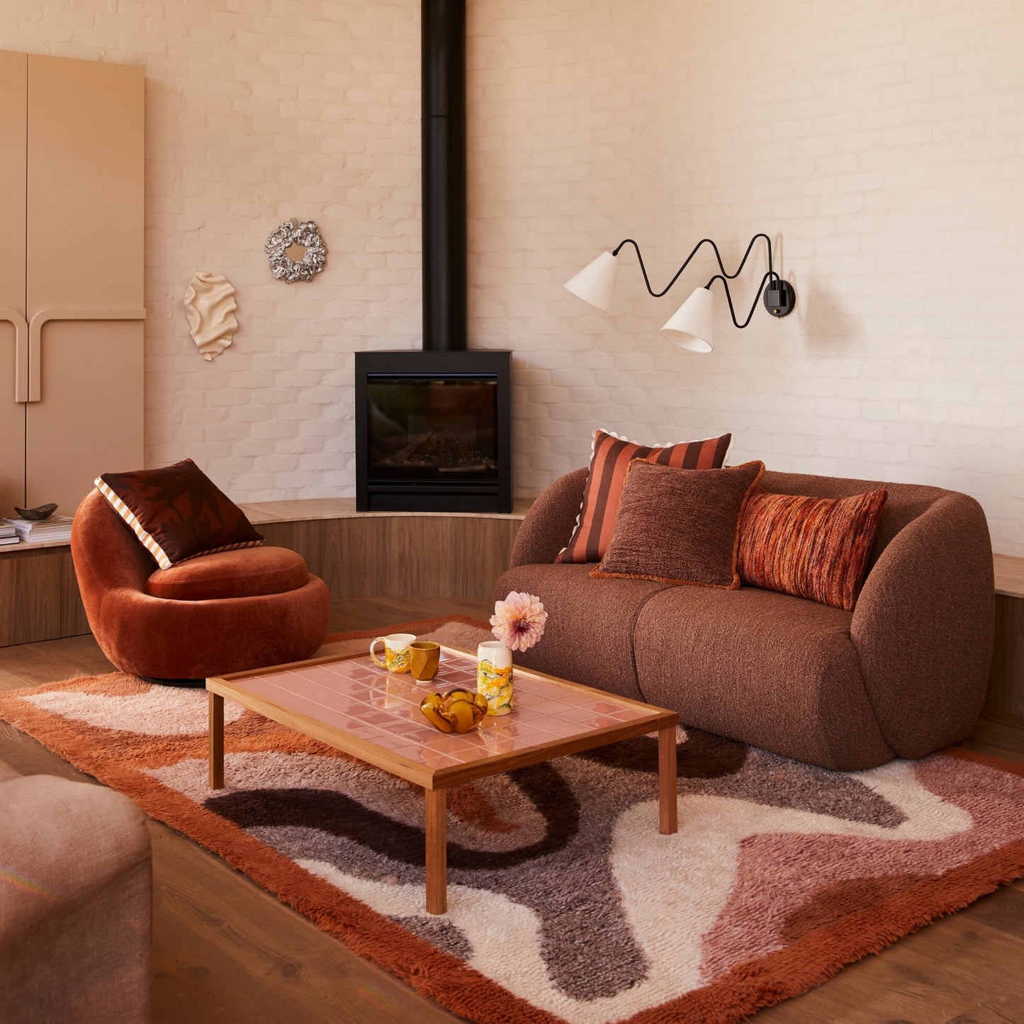 Grain Hazelnut 50cm Cushion