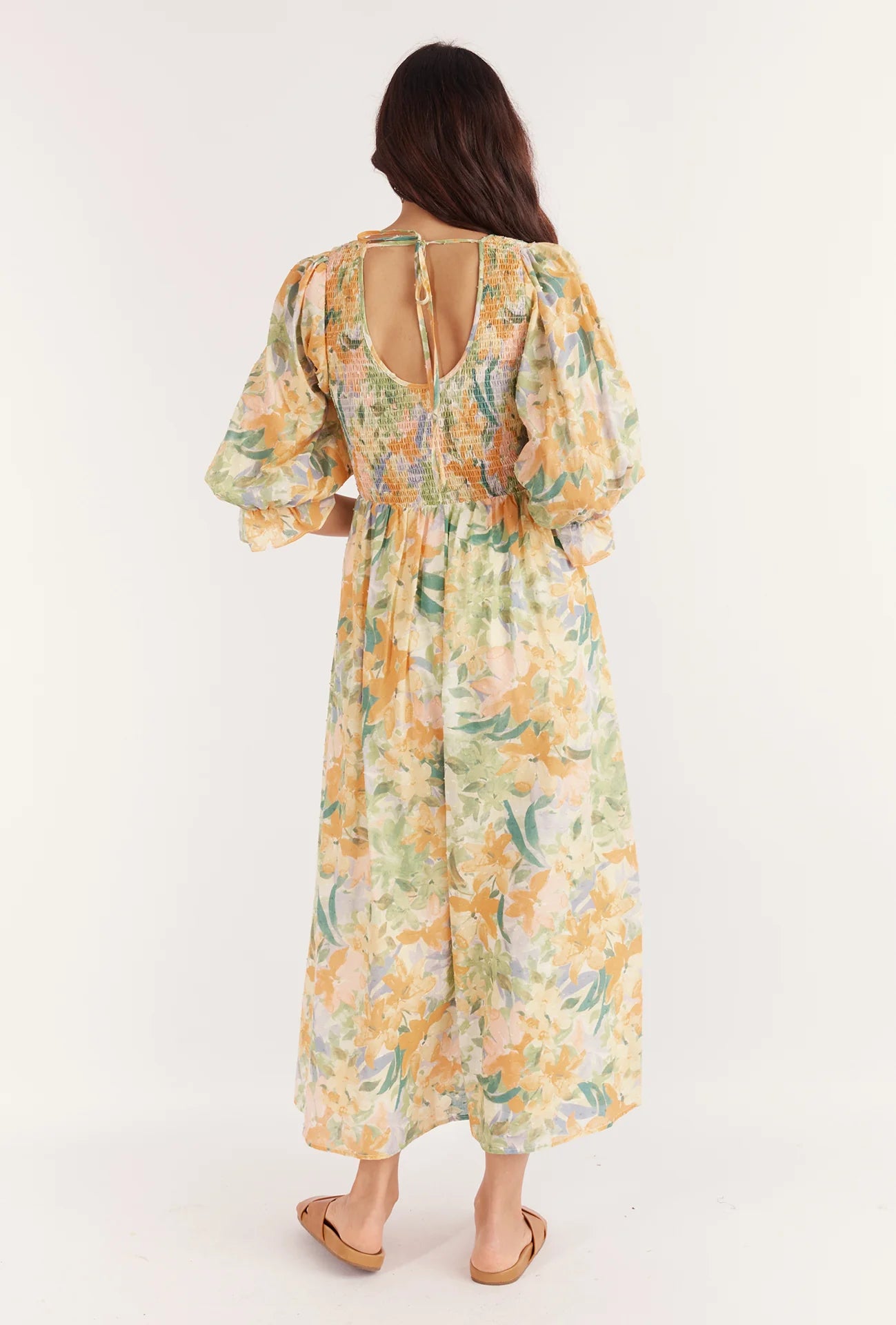 Indra Midi Dress Wildflower