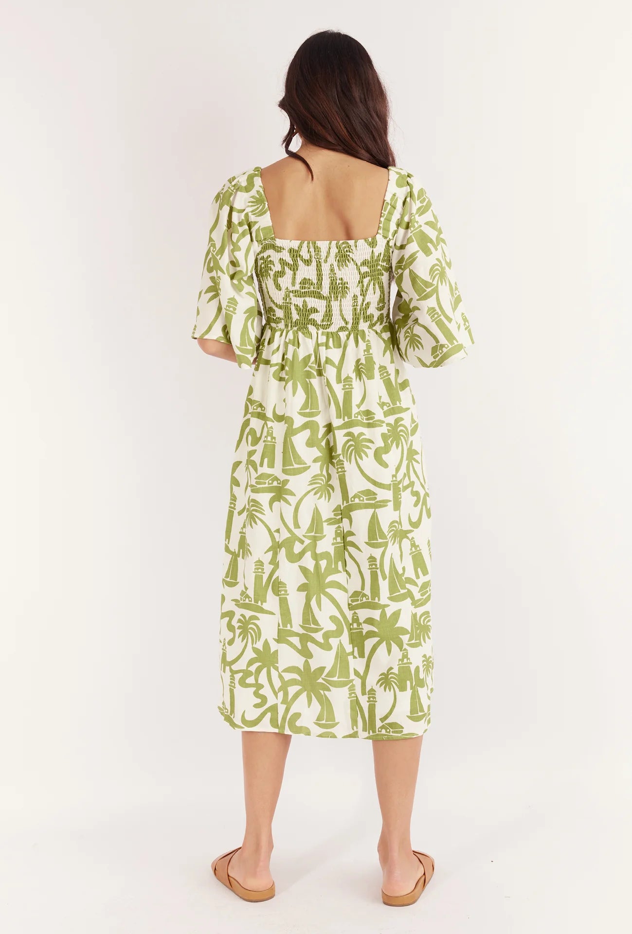 Dulce Midi Dress Lighthouse