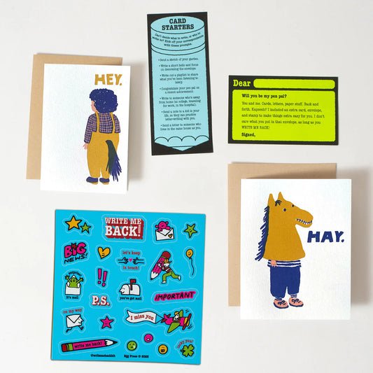 Pen Pal Kit ~ Hey Horsey
